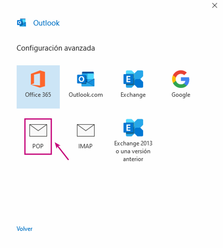 Configurar tu correo corporativo en Outlook con POP